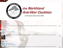 Tablet Screenshot of northlandantiwar.blogspot.com