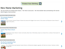 Tablet Screenshot of newhomemarketing.blogspot.com