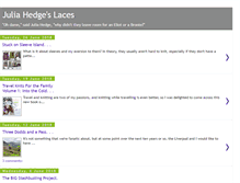 Tablet Screenshot of juliahedges.blogspot.com