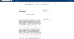 Desktop Screenshot of conspiratorialflight.blogspot.com