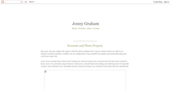 Desktop Screenshot of jonnygraham.blogspot.com