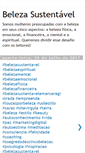 Mobile Screenshot of belezasustentavel.blogspot.com