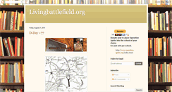 Desktop Screenshot of livingbattlefield.blogspot.com
