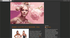 Desktop Screenshot of fashion-wishes.blogspot.com