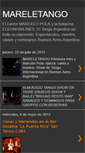 Mobile Screenshot of mareletango.blogspot.com