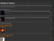 Tablet Screenshot of mareletango.blogspot.com