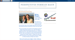 Desktop Screenshot of perspectivespermianbasin.blogspot.com