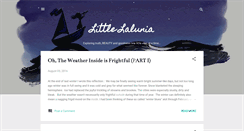 Desktop Screenshot of littlelalunia.blogspot.com