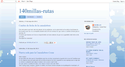 Desktop Screenshot of 140millas-rutas.blogspot.com