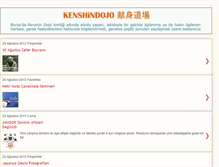 Tablet Screenshot of aikido-in-kenshindojo.blogspot.com