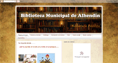 Desktop Screenshot of bibliotecaalhendin.blogspot.com