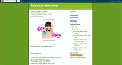 Desktop Screenshot of katyperryphotoshootlearnvvb.blogspot.com