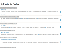 Tablet Screenshot of diariodepacha.blogspot.com