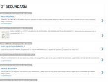 Tablet Screenshot of espanol2sec-inam.blogspot.com