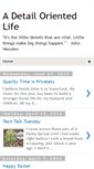 Mobile Screenshot of adetailorientedlife.blogspot.com