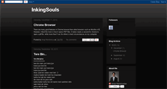 Desktop Screenshot of inkingsouls.blogspot.com