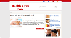 Desktop Screenshot of health4youde.blogspot.com