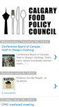 Mobile Screenshot of calgaryfoodpolicy.blogspot.com