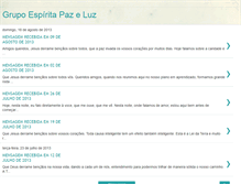 Tablet Screenshot of grupoespiritapazeluz.blogspot.com