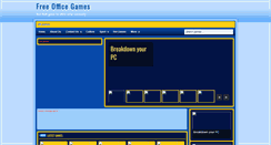 Desktop Screenshot of freeofficegames.blogspot.com