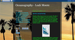 Desktop Screenshot of oceanography-leahmoore.blogspot.com