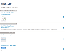 Tablet Screenshot of albshare.blogspot.com