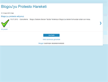 Tablet Screenshot of blogcuprotesto.blogspot.com