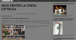 Desktop Screenshot of abusidentrolachiesacattolica.blogspot.com