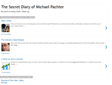 Tablet Screenshot of michaelpachterdiary.blogspot.com