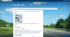 Desktop Screenshot of loveur-skin.blogspot.com