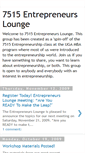 Mobile Screenshot of 7515entrepreneurslounge.blogspot.com