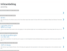 Tablet Screenshot of infotambeblog.blogspot.com