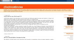 Desktop Screenshot of coincidencias.blogspot.com