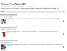 Tablet Screenshot of chinesefoodweekncc.blogspot.com