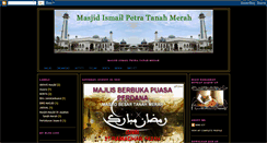 Desktop Screenshot of masjidbesartm.blogspot.com