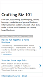 Mobile Screenshot of craftingbiz101.blogspot.com