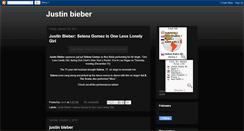 Desktop Screenshot of justin-bieber-reank.blogspot.com