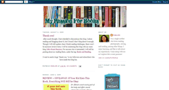 Desktop Screenshot of mypassionforbooks.blogspot.com