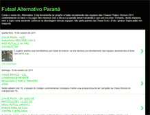 Tablet Screenshot of futsalalternativoparana.blogspot.com