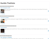 Tablet Screenshot of humbletriathlete.blogspot.com