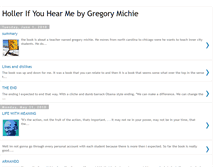 Tablet Screenshot of hollerifyouhearmematthewkobylarz.blogspot.com