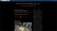 Desktop Screenshot of caffedelborgo.blogspot.com