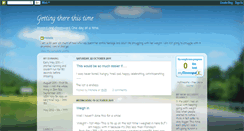 Desktop Screenshot of gettingtherethistime.blogspot.com