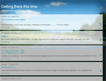 Tablet Screenshot of gettingtherethistime.blogspot.com