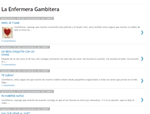 Tablet Screenshot of laenfermeragambitera.blogspot.com