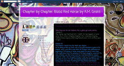 Desktop Screenshot of chapterbychapterbloodredhorse.blogspot.com