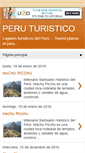 Mobile Screenshot of lugareshermososdelperu.blogspot.com