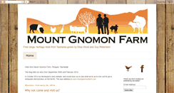 Desktop Screenshot of mountgnomonfarm.blogspot.com