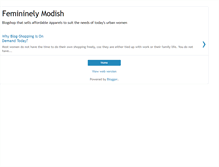 Tablet Screenshot of femininelymodish-blogshop.blogspot.com