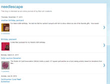 Tablet Screenshot of needlescape.blogspot.com
